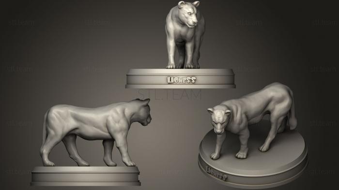 Статуэтки животных Lioness